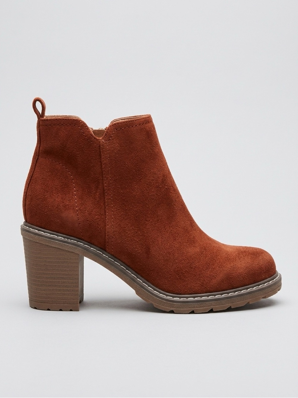 Women's Bite Me Ankle Boots In Rust - Size 10
